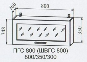 ПГС 500 Дуб темный
